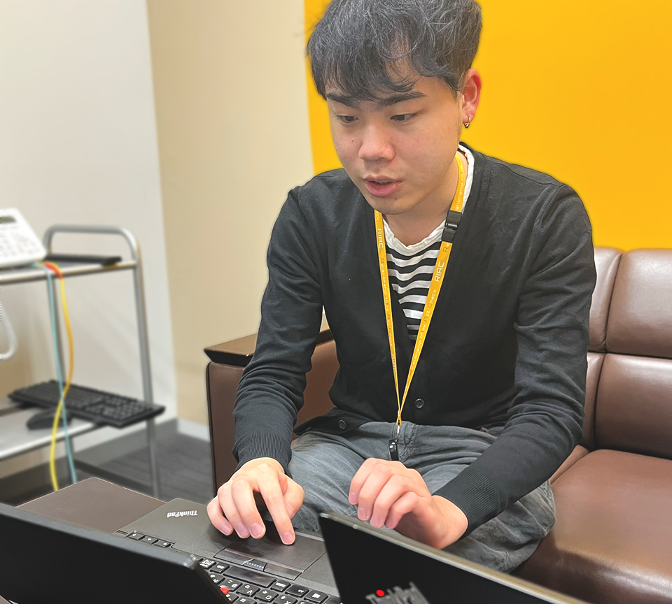 2022年入社　T.Mさんの写真